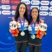 Gaby Agúndez y Ale Estudillo logran medalla de plata en Singapur 2025