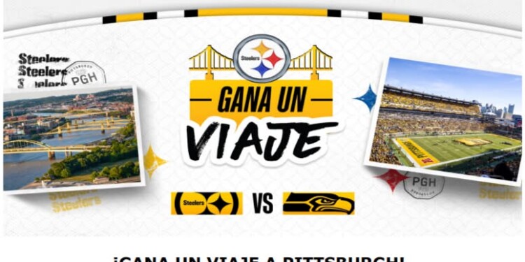 Gana un viaje a Pittsburgh gracias a los Steelers
