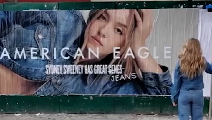 Sydney Sweeney camapaña American Eagle