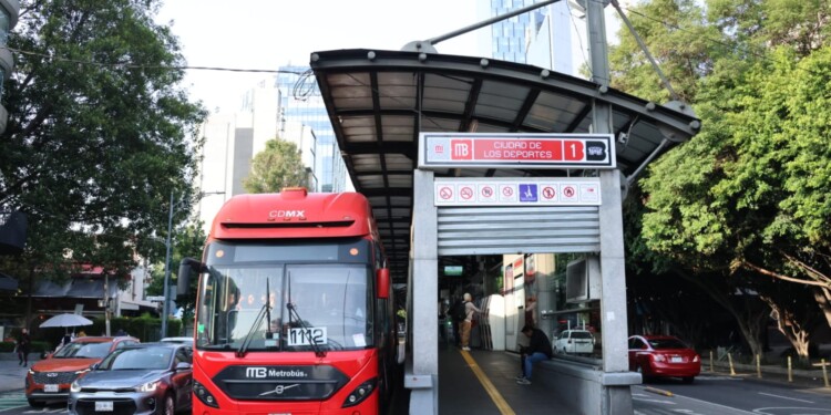 Cambian ícono de la estación "Ciudad de los Deportes" de la Línea 1 del Metrobús