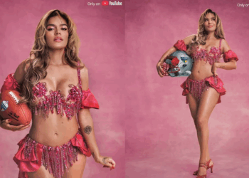 Karol G encabeza el primer medio tiempo de la NFL en Brasil
