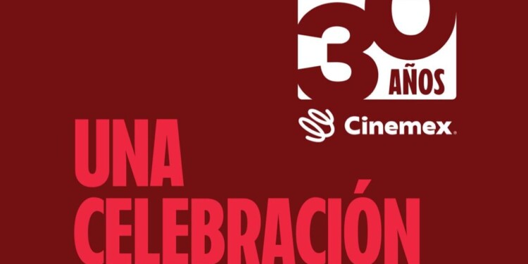 Cinemex aniversario boletos 30 pesos