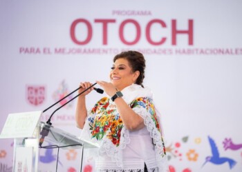 Clara Brugada lanza "Otoch", un programa para mejorar las unidades habitacionales de la CDMX