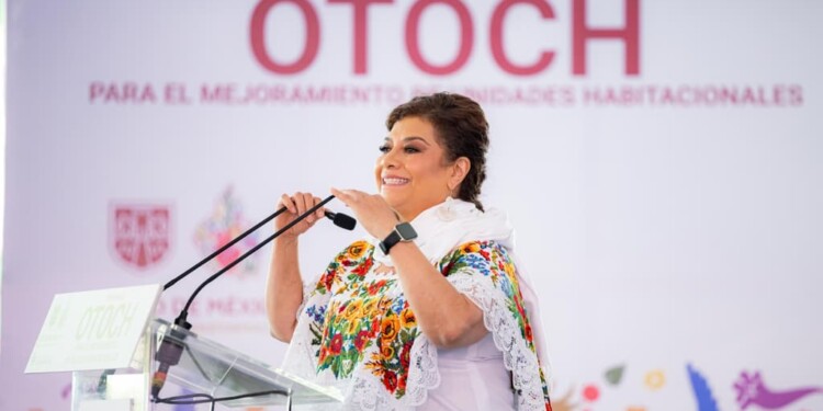 Clara Brugada lanza "Otoch", un programa para mejorar las unidades habitacionales de la CDMX