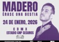 José Madero anuncia concierto en el Estadio GNP Seguros