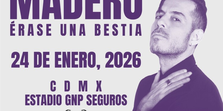 José Madero anuncia concierto en el Estadio GNP Seguros