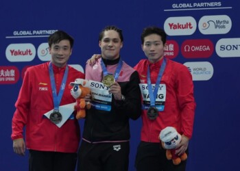 Osmar Olvera vence a los chinos y se lleva el oro en Mundial de Deportes Acuáticos 2025