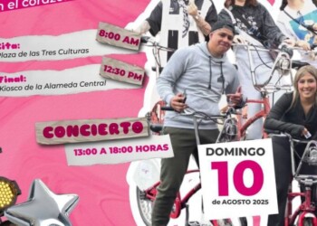 ¡Saca tu bici y súmate a la Rodada por la Paz del Injuve!