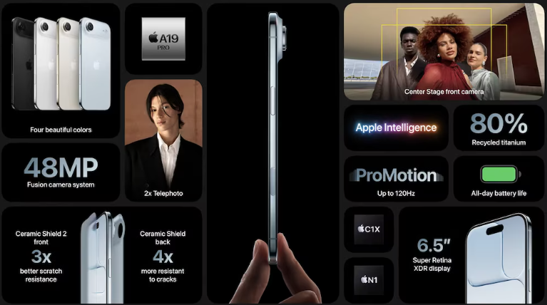 Características del iPhone Air