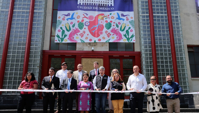 Clara Brugada inaugura la primera Casa de Gobierno en Coyoacán