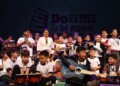 Clara Brugada entrega instrumentos musicales del Programa "Do, Re, Mi, Fa, Sol por Mi Escuela"