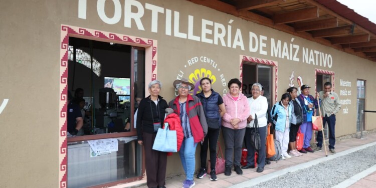 Clara Brugada inaugura la primera tortillería de maíz nativo en la CDMX