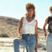 Thelma and Louise  (1991)
Directed by Ridley Scott
Shown from left: Susan Sarandon (as Louise), Geena Davis (as Thelma)