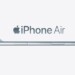Nuevo iPhone Air Apple
