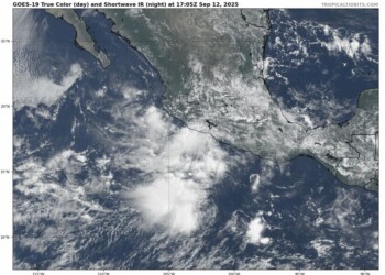 Se forma la tormenta tropical 'Mario' en el Pacífico