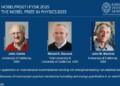 Dan Premio Nobel de Física 2025 a científicos de la mecánica cuántica