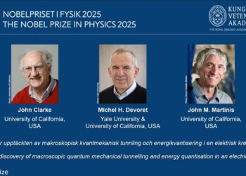 Dan Premio Nobel de Física 2025 a científicos de la mecánica cuántica
